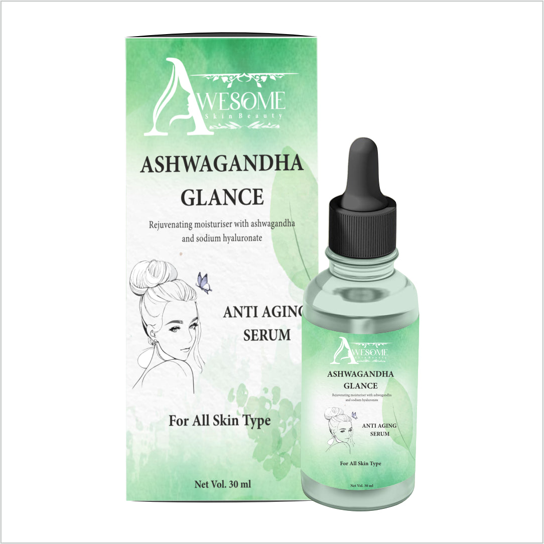 Unlock Radiant Beauty: The Power of Ashwagandha Serum for Flawless Skin From Awesome Skin Beauty