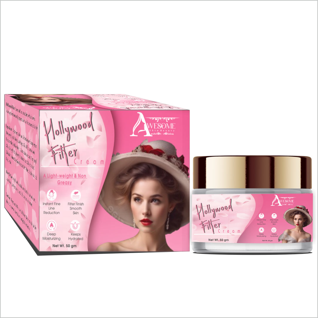 Hollywood Filter Night Cream Instant Glow Cream for Smooth Skin