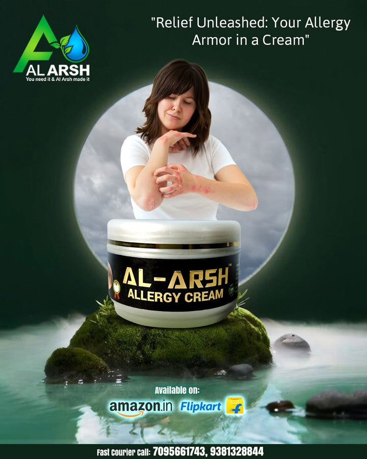Al Arsh Allergy Combo For Fungal Infection, Ringworm, Eczema,Psoriasis, All Types Of Skin Allergy