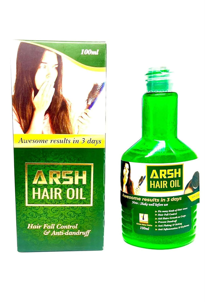 For Dandruff Intense Hair Fall And Hair Growth Al Arsh Hair Oil + ASB Shampoo Combo!! BUY Now