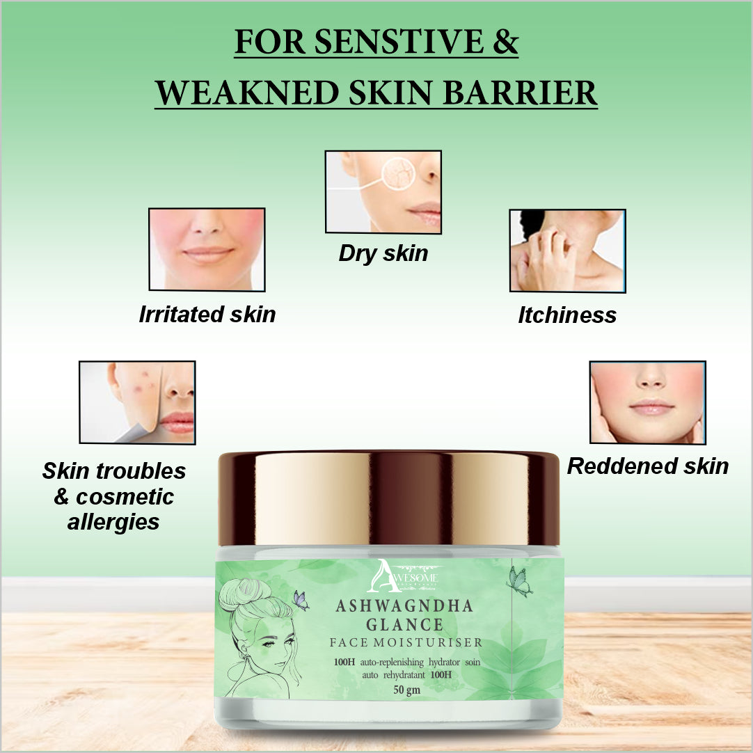 Ashwagandha Moisturizer Daily Moisturizer To Control Pimples & Oil