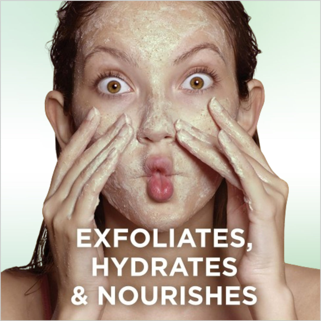 Avocado Circle Shape Scrub Facial Scrub to Remove Dead Skin