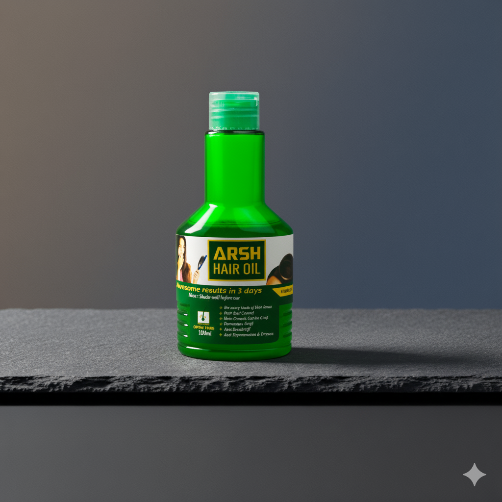For Dandruff Intense Hair Fall And Hair Growth Al Arsh Hair Oil + ASB Shampoo Combo!! BUY Now
