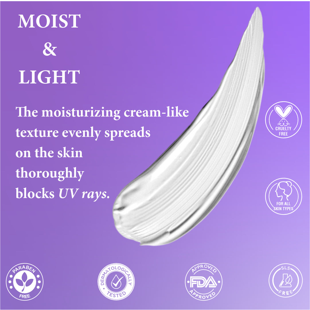 Saffron Sunscreen SPF 50 PA+++ Day sunscreen with saffron for Glow