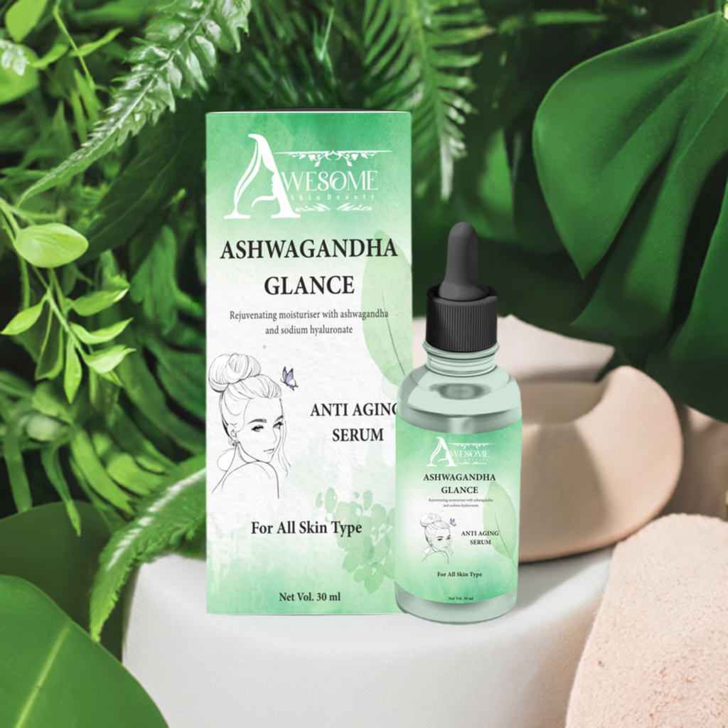 Unlock Radiant Beauty: The Power of Ashwagandha Serum for Flawless Skin From Awesome Skin Beauty
